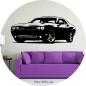 Preview: Wandtattoo 13100 Dodge Challenger - Fast and Furious 6
